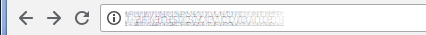 Information icon in Chrome browser