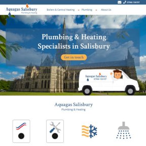 Aquagas Salisbury Website