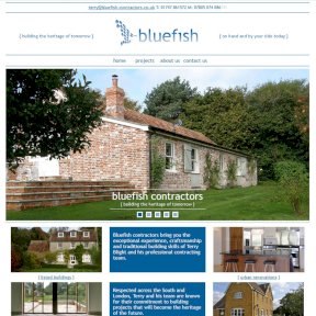 Bluefish Contractors Website