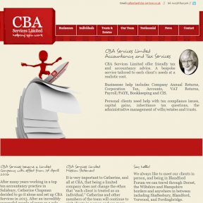 CBA Services Website