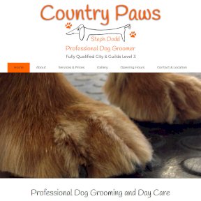 Country Paws Website