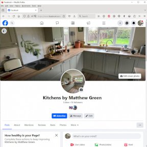 Kitchens by Matt Green - Facebook page managed by The Web Booth