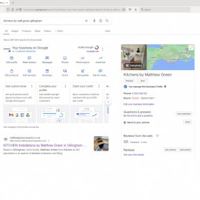 Kitchens by Matt Green - Google MyBusiness page managed by The Web Booth