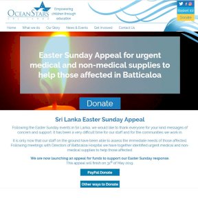 Ocean Stars Trust Website