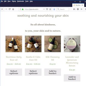 Woocommerce shop