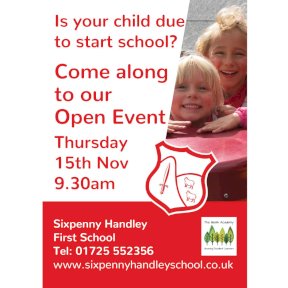 Open Day Adverts